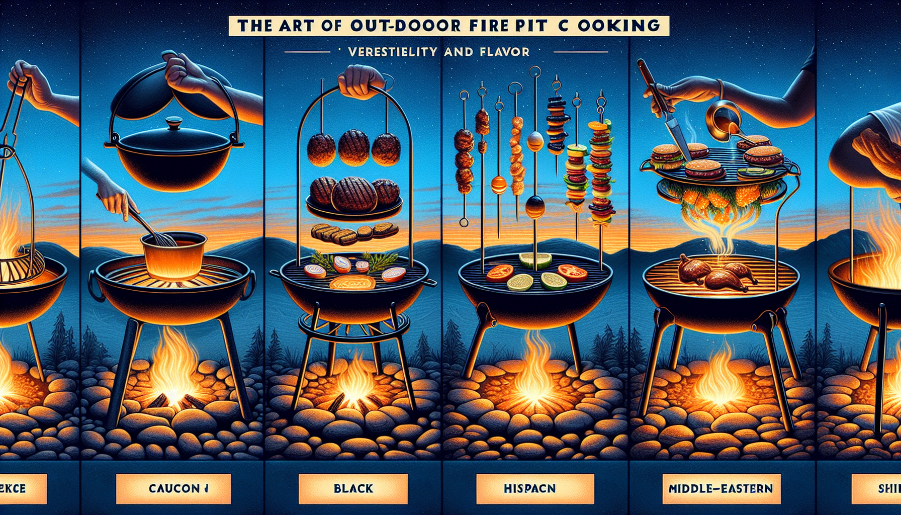 Can An Outdoor Fire Pit Dish Be Used For Cooking?