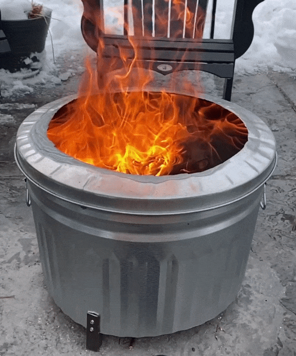 How to Build a DIY SMOKELESS Fire Pit [Full Build]