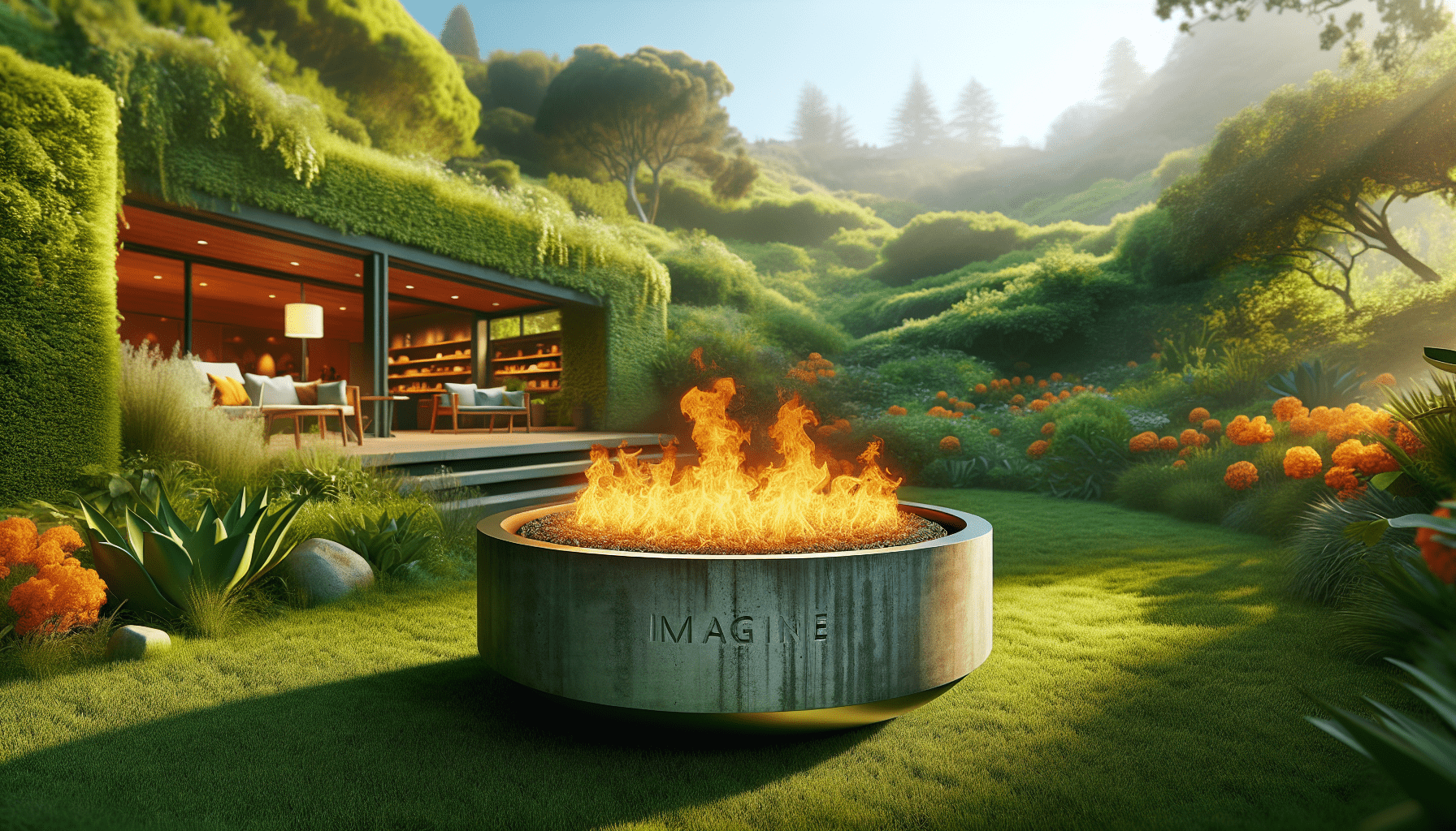 Costco Gas Fire Pit (Faux Concrete) $349