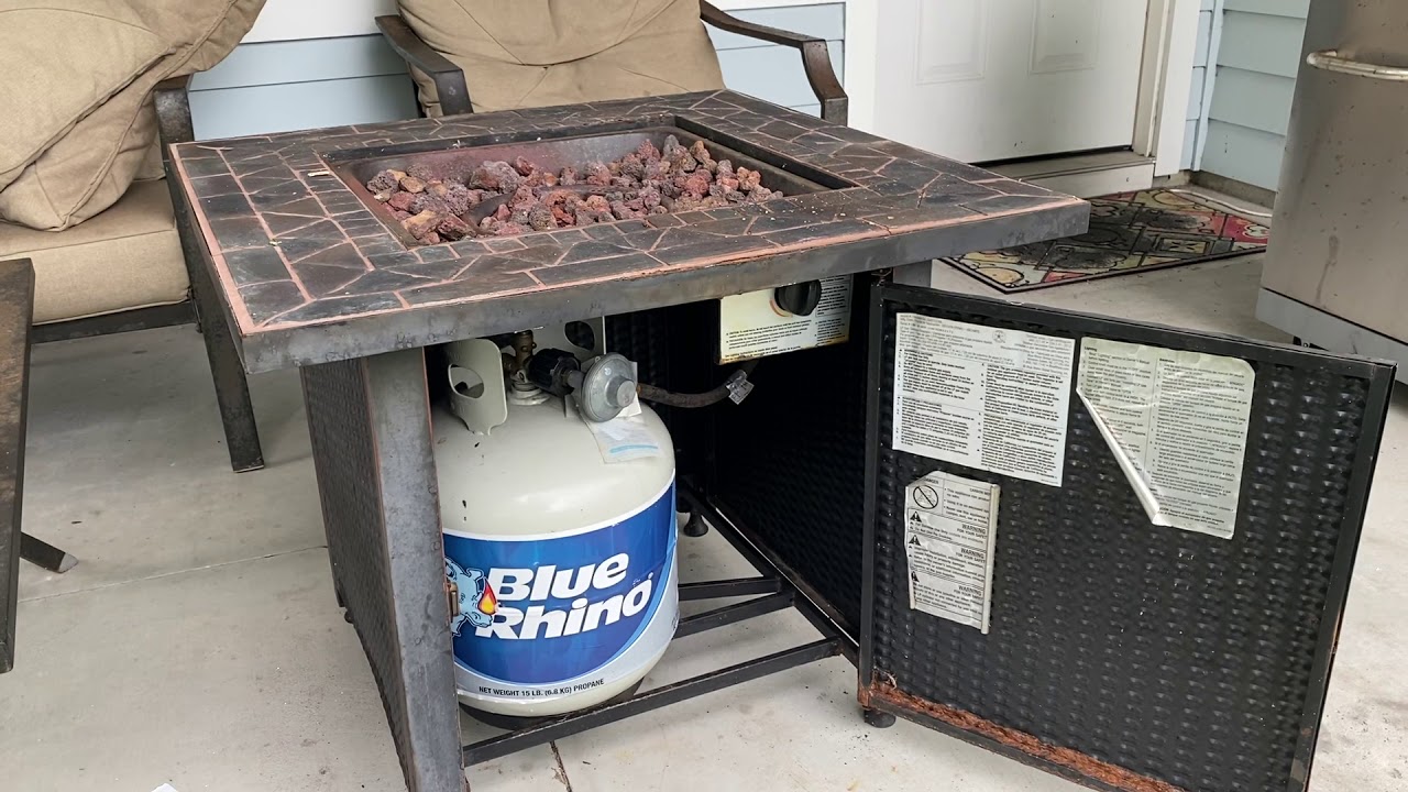 How To Light A Gas Fire Pit Endless Summer Fire Pit