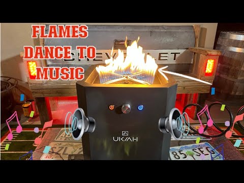Ukiah Note Bluetooth Dancing Fire Pit Review