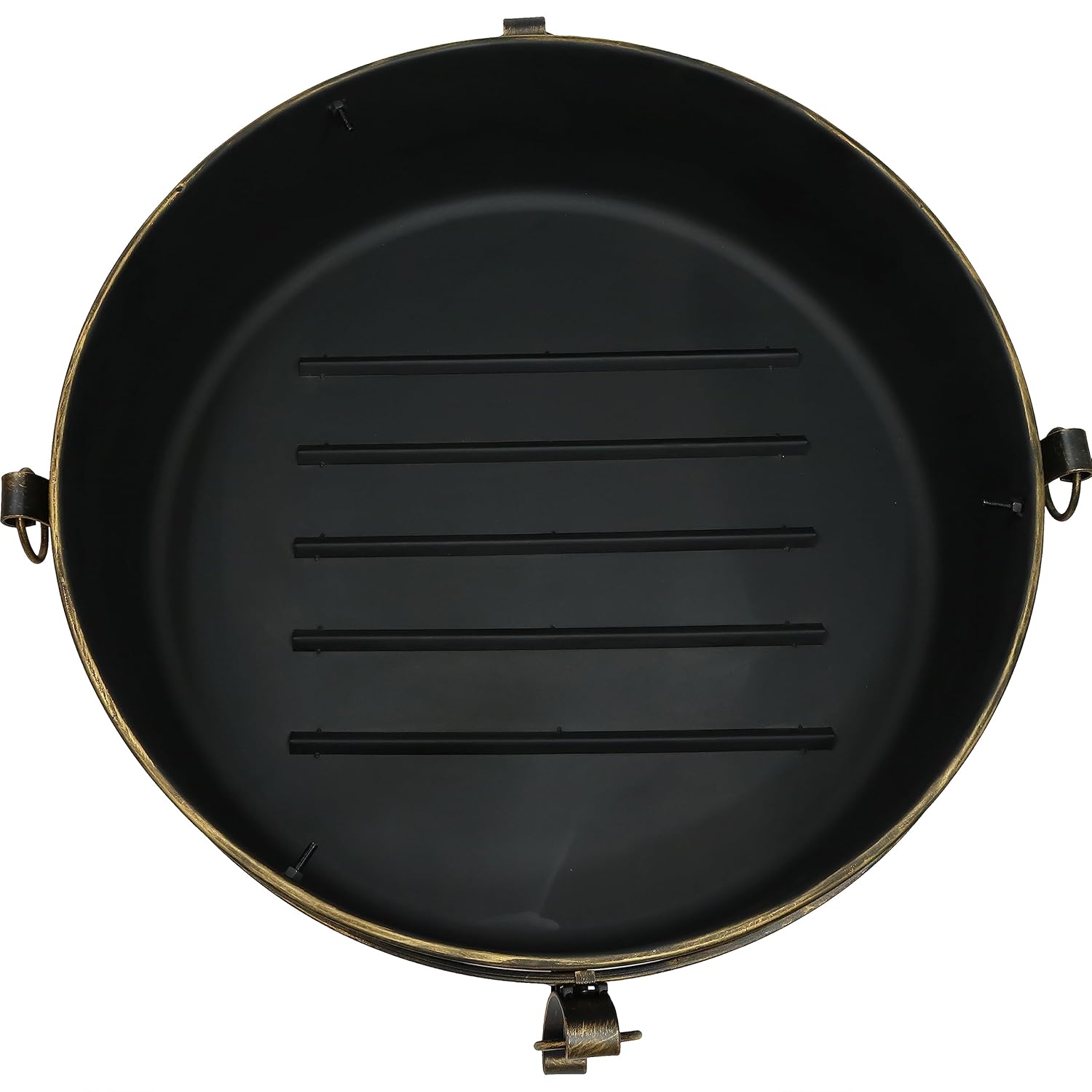 Sunnydaze 34-Inch Large Fire Pit for Outside - Wood-Burning Fire Pit Bowl for Outdoors with Spark Screen, Log Poker, and Grate Sunnydaze 34-Inch Large Fire Pit for Outside - Wood-Burning Fire Pit Bowl for Outdoors with Spark Screen, Log Poker, and Grate